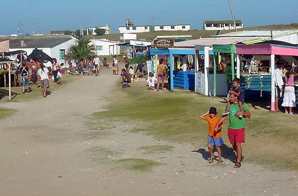 Feria en la playa - Cabo Polonio