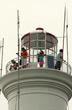Faro sobre las ruinas del ex-convento San Francisco - Foto: Pablo Etchevers