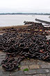 Cadenas en el muelle - Foto: Marcelo Sola