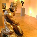 Escultura en el Museo Nicols Uriburu