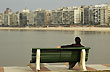 Tarde gris, Montevideo - Foto: Jorge Gonz�lez
