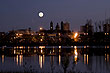 Nocturna postal de Mercedes - Photo: Secretaria de RR.PP y Comunicaci�n - Direc.de Turismo - Intend.de Soriano 