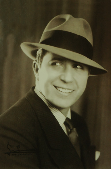 Antigo retrato de Carlos Gardel - Tacuaremb