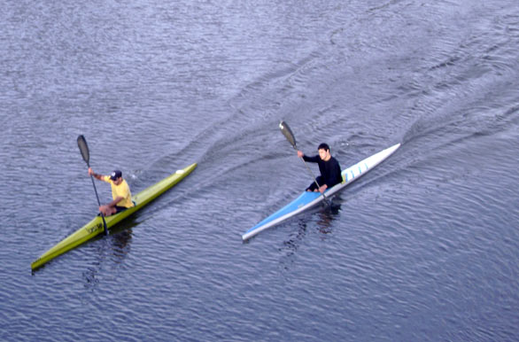 Kayaks en el Ro - Treinta y Tres