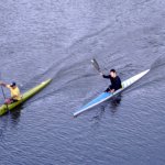 Kayaks en el Ro