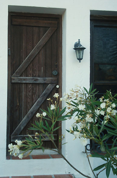 La entrada a la casa - La Pedrera