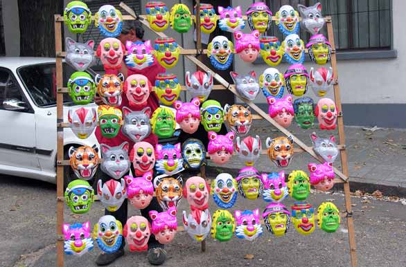 Máscaras de carnaval - Montevidéu