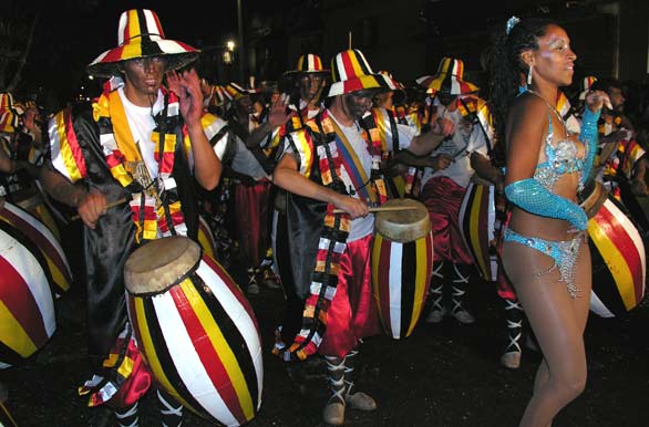 Cores do candombe... - Montevidéu
