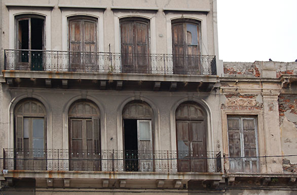 Arquitetura da cidade antiga - Montevidéu