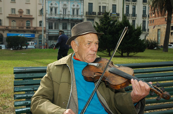 El señor del violín - Montevideo