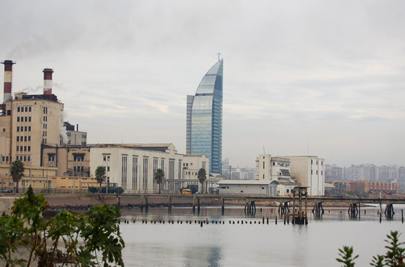 Vista de la Torre Antenal  - Montevideo