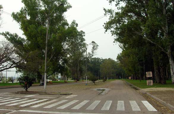 Avenida costeira - Paysandú