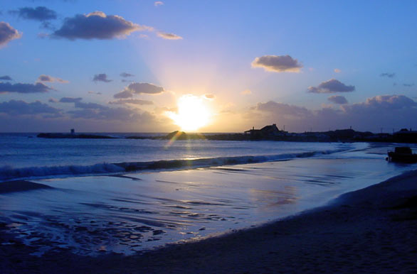 Ocaso no Atlntico  - Punta del Diablo