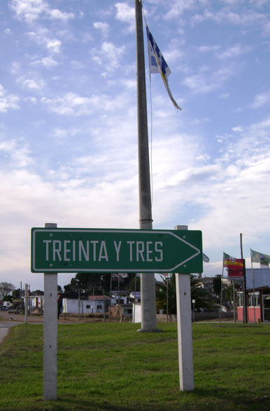 Ingresso à cidade - Treinta y Tres